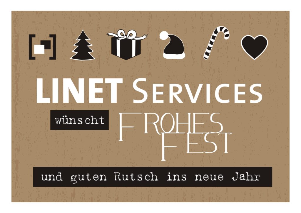 Weihnachtsgruß 2014 der LINET Services GmbH