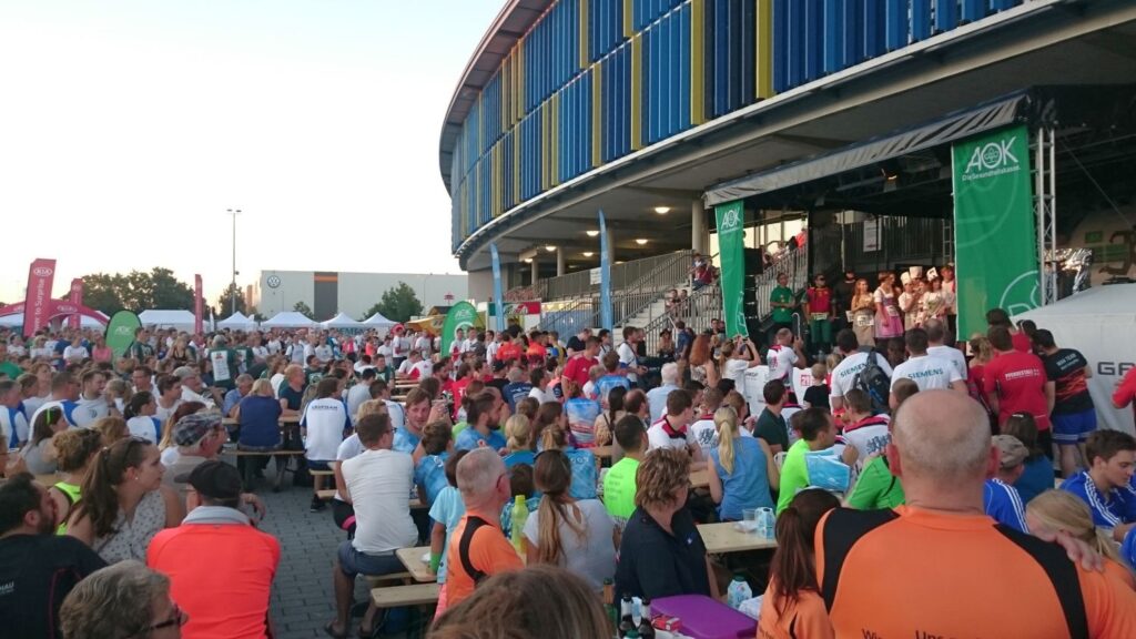 Die LINET Services GmbH nahm 2016 erneut am Firmenlauf Braunschweig teil.