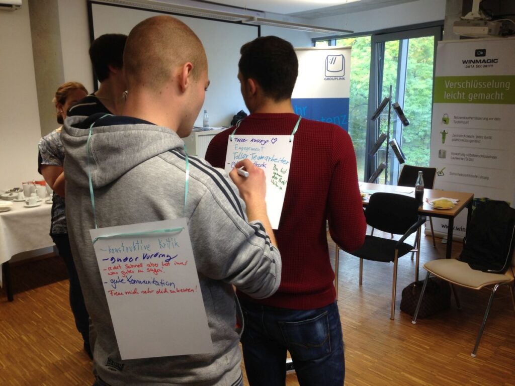 LINET Services beim GROUPLINK-Azubi-Bootcamp 2016