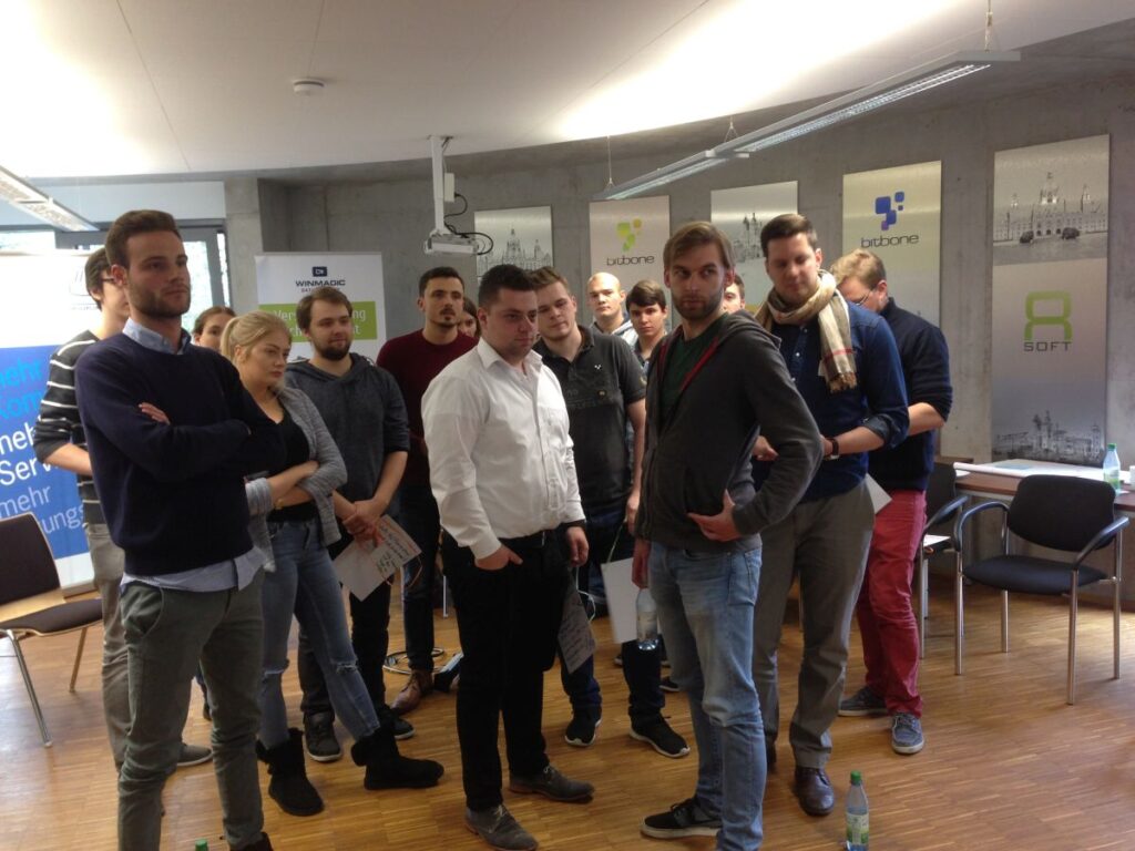 LINET Services beim GROUPLINK-Azubi-Bootcamp 2016