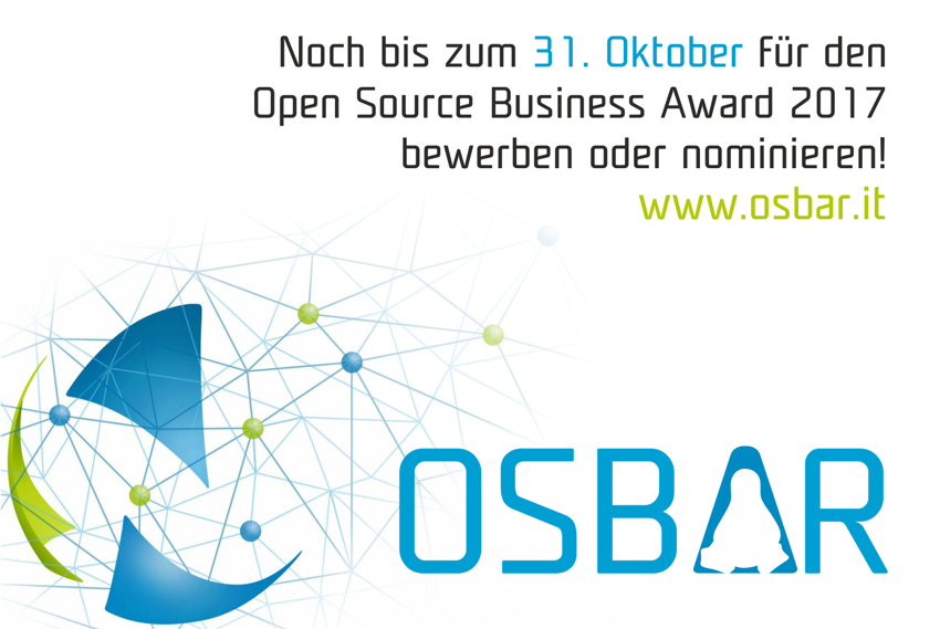 Innovative Ideen für den Open Source Business Award gesucht